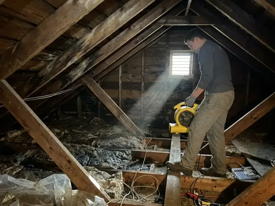 attic-water-damage-drying-proc-007 — frequently asked questions, Emergency Water Extraction & 24/7 Flood Response in Lacklan…